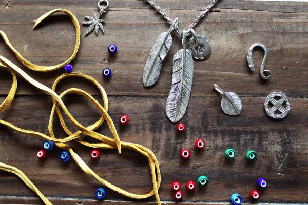 KinG Smith-印地安藥輪/18K浮雕展翅點金/唐草-訂製 King smith,handmade,手作,indian,jewellery,leather craft,silver,雷鳥,銀羽,風切羽,銀菊,先金,點金,綠松石,風野鷲,鷹爪,訂製,印地安銀飾,藥輪,台南,台南逛街,台南男裝,選物店,老派,mr old