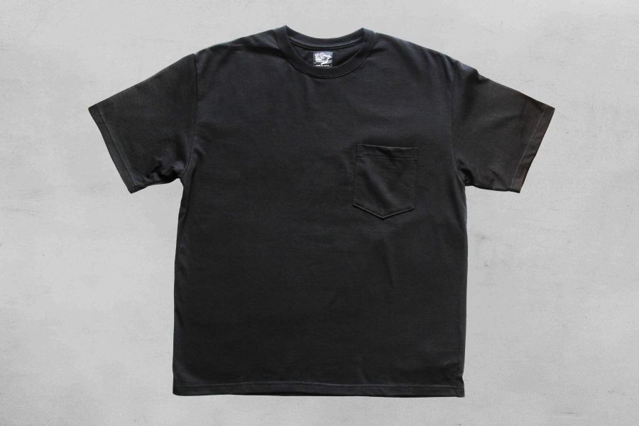 orSlow - Pocket T-shirt (Black) 日本品牌orSlow T恤,男生質感短袖T恤,