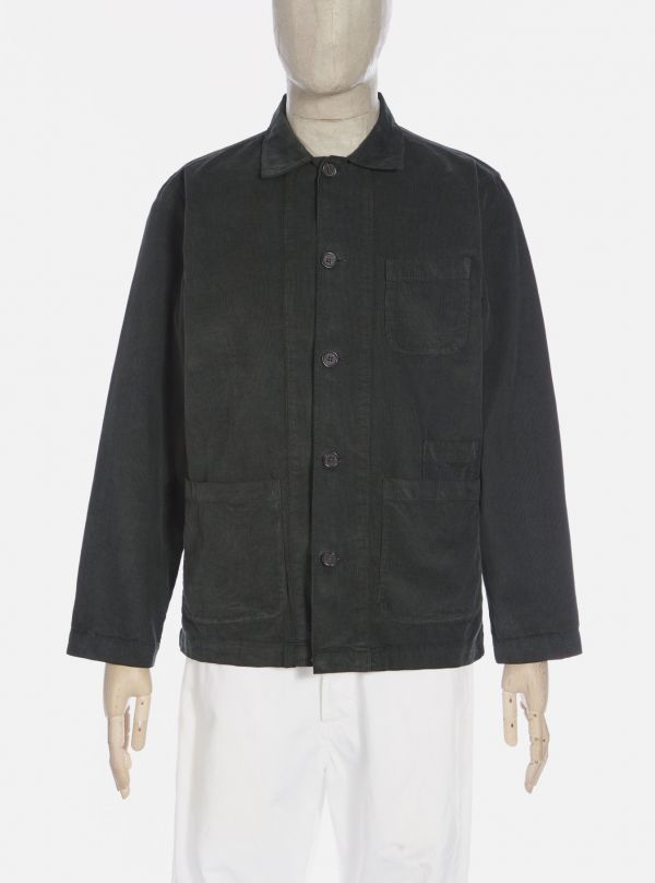 Universal Works - Bakers Overshirt (Green) 復古,英國品牌,英格蘭,燈芯絨,Universal Works,秋冬穿搭,工作襯衫