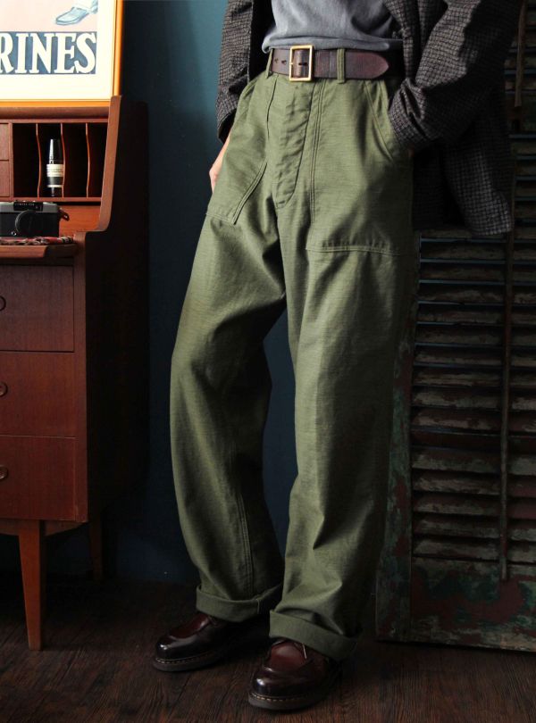 orSlow-US Army Fatigue Pant(Vintage Fit) orSlow,og107,軍褲,Fatigue Pant,美國 陸軍 OG 107,OG 軍褲,