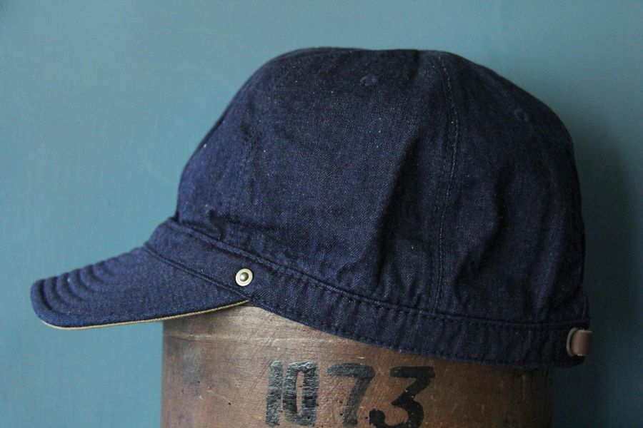 DECHO -  Standard KOME CAP /INDIGO DECHO,帽子,日本製,日本岡山,