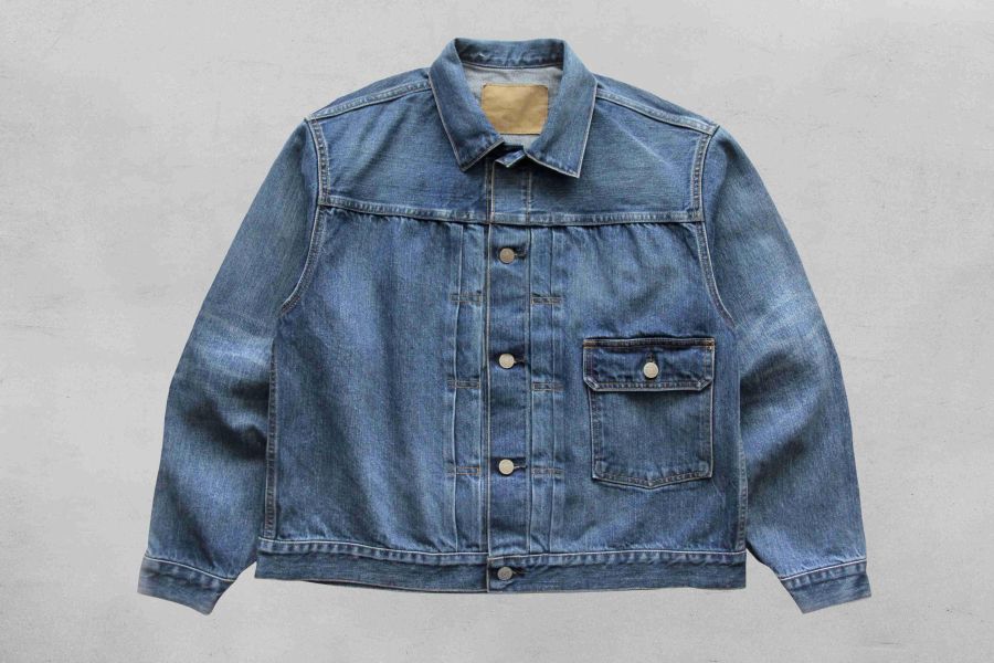 Ordinary Fits - DENIM JACKET 1ST TYPE Ordinary Fits工作外套,Ordinary Fits 丹寧外套,日本 刷色牛仔外套 推薦,水洗 丹寧外套推薦,日本丹寧品牌,復刻 type1 牛仔外套,