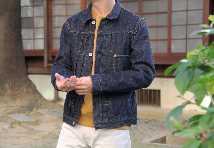 TCB - S40's Jacket 一代外套,復刻,jeans,denim,日本製,TCB,1940's,type1,S506XX ,一代牛仔夾克,WW1,大戰版,14oz,one wash,脫漿