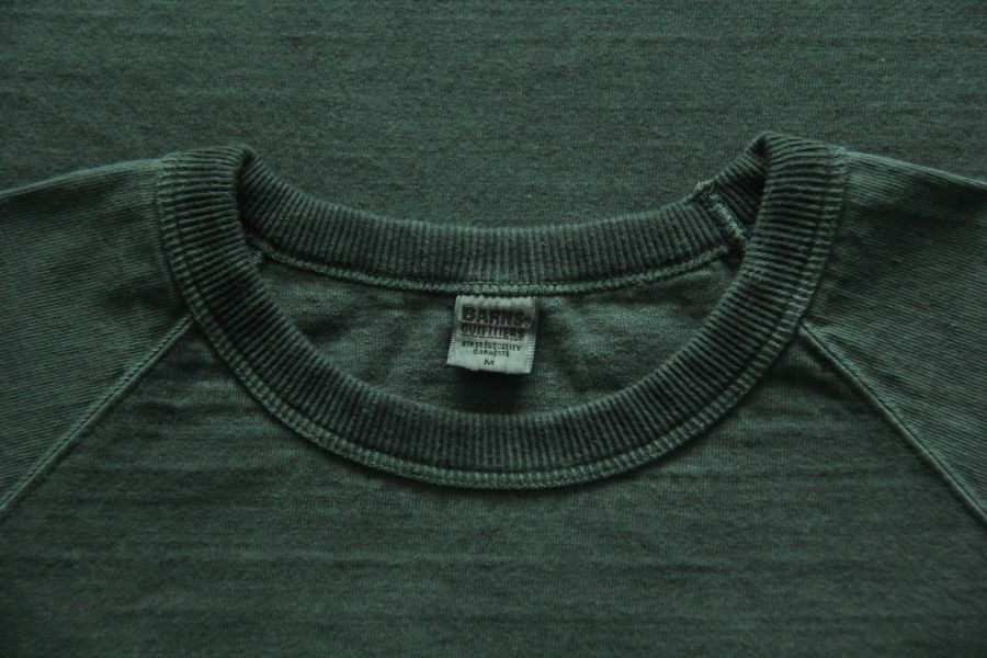Barns Outfitters -90's Heavyweight T-shirt (GRN) 
