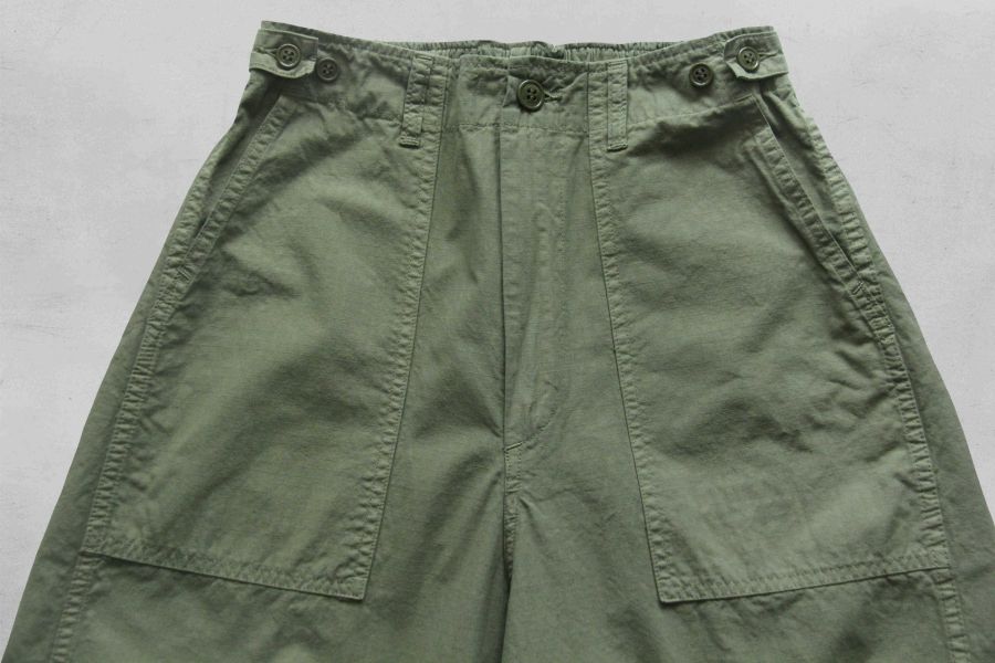Ordinary Fits - JAMES FATIGUE FATIGUE RIP STOP OLIVE Ordinary Fits,James Pants,男生軍褲推薦,OG 107 ,男生寬鬆牛仔褲推薦,日本小眾男生休閒服飾品牌,男 日牌 牛仔褲,台南男生逛街,