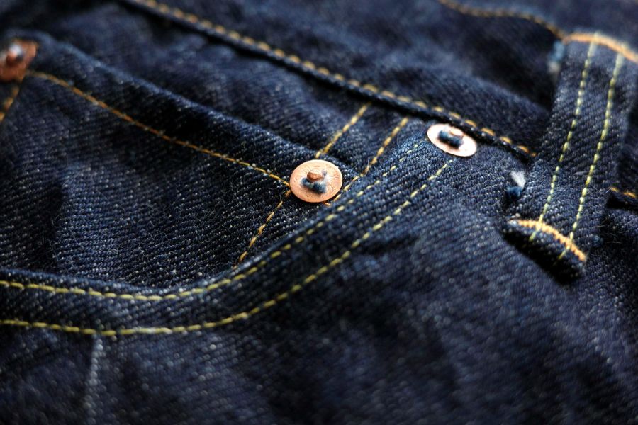 New Yesterday Before it's done. NY47 JEANS 13.5oz 丹寧褲,