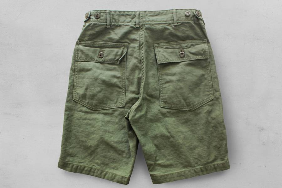 orSlow -FATIGUE SHORTS 短褲 orSlow,男 短褲 推薦,US ARMY ,FATIGUE PANT,野戰軍褲,春夏 短褲,orSlow 105,日本製,台南 選物店,老派人生,