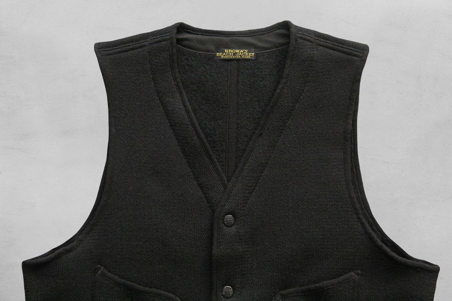 Brown's Beach Jacket- V Neck Vest Brown's Beach,BBJ,Beach Cloth,日製