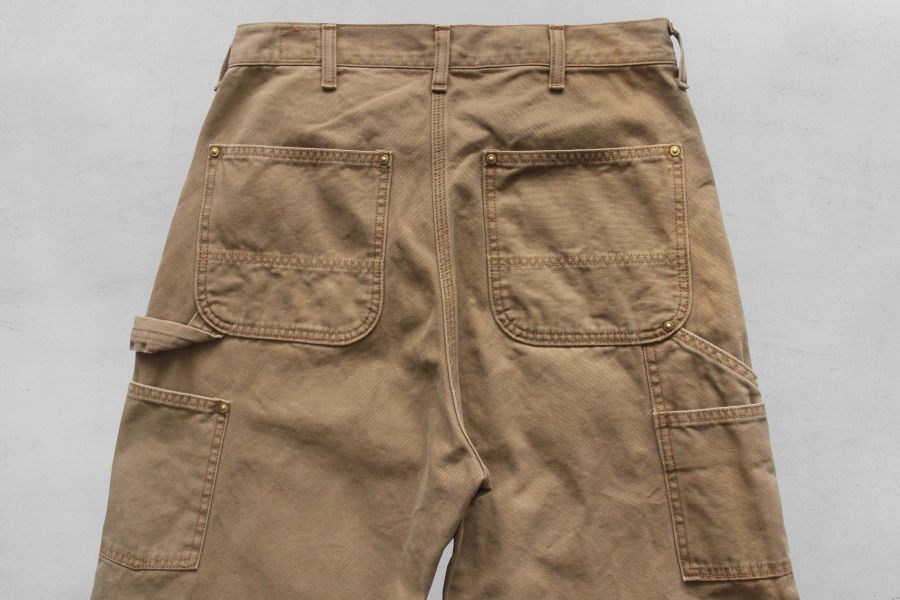 orSlow-Brown Duck Painter Pants 畫家褲穿搭,畫家工作褲,PAINTER PANTS,orSlow牛仔褲,男生工作褲推薦,WORKER PANTS,Dickes,美式工裝褲,