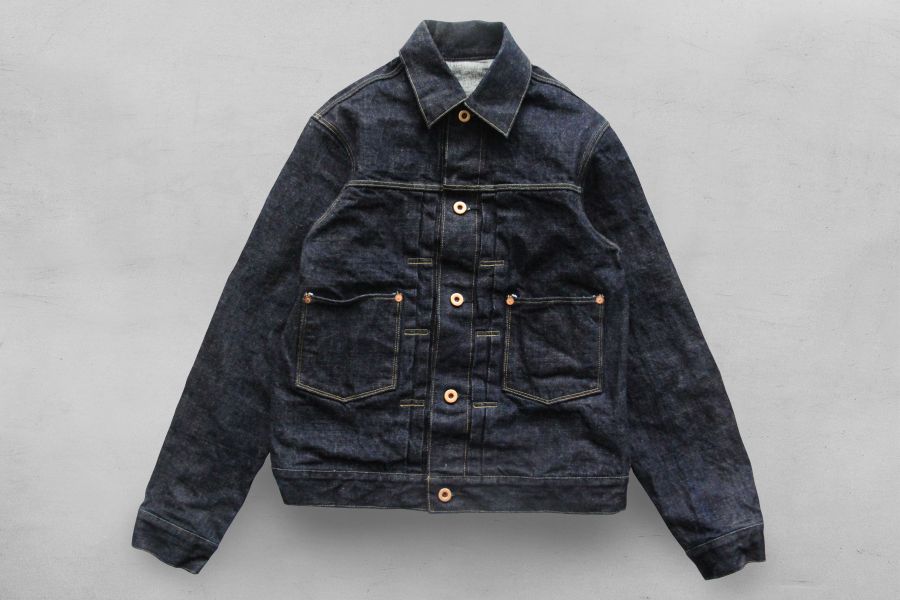 Bouzu Sewing - BS201 Jacket Bouzu Sewing,日製丹寧,13.5oz 布邊丹寧,赤耳,日本 小眾 品牌,台南服飾店,