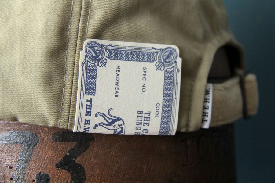 The H.W. Dog & Co./Big Brim Cap The H.W. Dog帽子,可以戴十年的帽子,狗帽,the hw dog and co,日本職人手工帽飾,