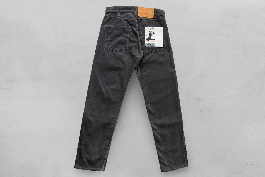 NOCOMPLY JEANS-NC66CORDS/Charcoal 66 Type,燈芯絨,燈芯絨 褲,XX DEVELOPMENT,秋冬 褲 推薦,