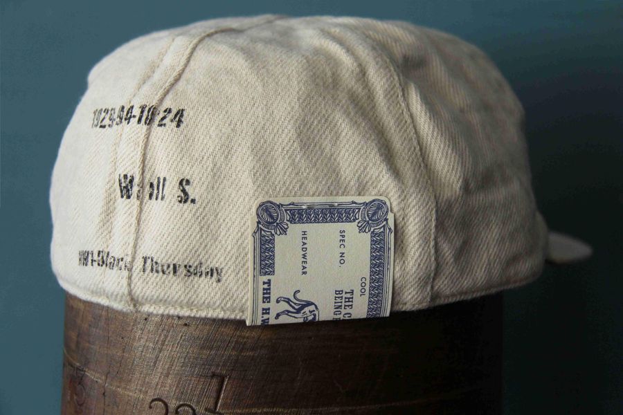 The H.W. Dog & Co./ Railroad Cap (Natural) The H.W. Dog帽子,可以戴十年的帽子,狗帽,the hw dog and co,日本職人手工帽飾,