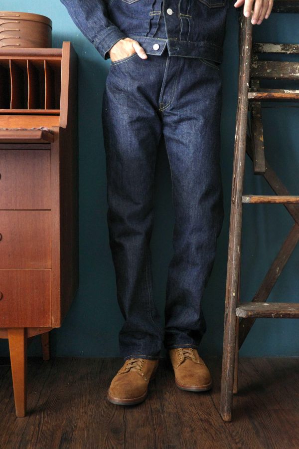 New Yesterday Before it's done. NY47 JEANS 13.5oz 丹寧褲,