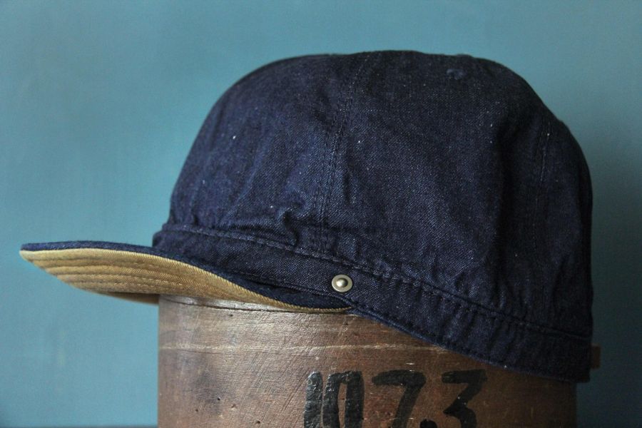 DECHO -  Standard KOME CAP /INDIGO DECHO,帽子,日本製,日本岡山,