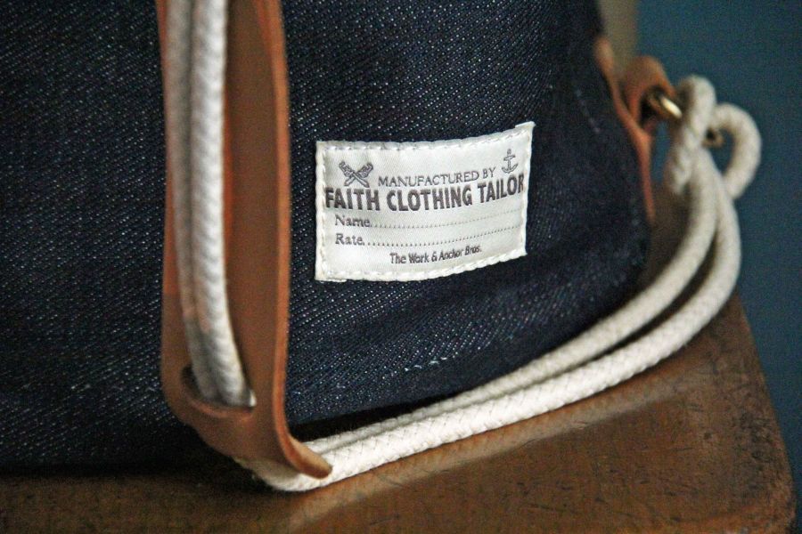 The W & Anchor Bros. - Bucket bag/Denim Faith,水桶包,台南逛街,mr old,DENIM,