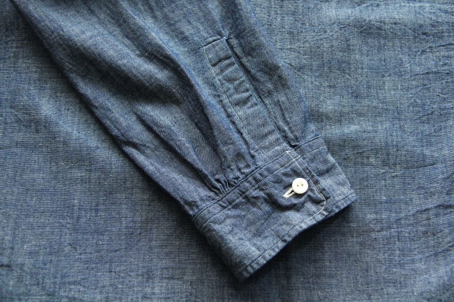 Post O`Alls -NEUTRA 3 Post O`Alls,Chambray, 工作襯衫,日本製,工裝,