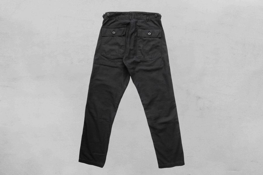 orSlow - US Army Fatigue Pant(Slim Fit) 日本 orSlow 軍褲,男生黑褲推薦,