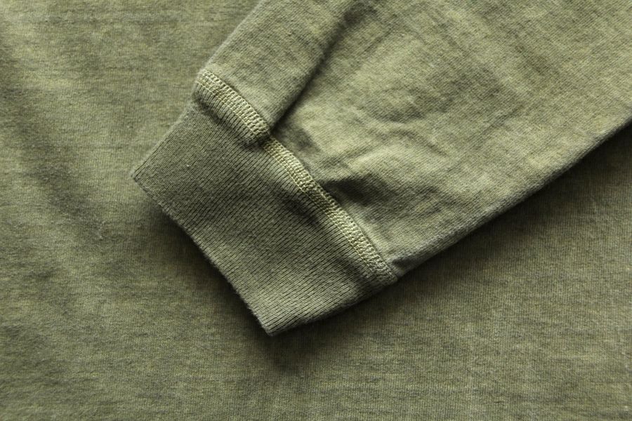 Barns Outfitters - Cozun LS Henley-T Pigment Dye (Khaki) Barns Outfitters 秋冬長袖,洗舊感長t,