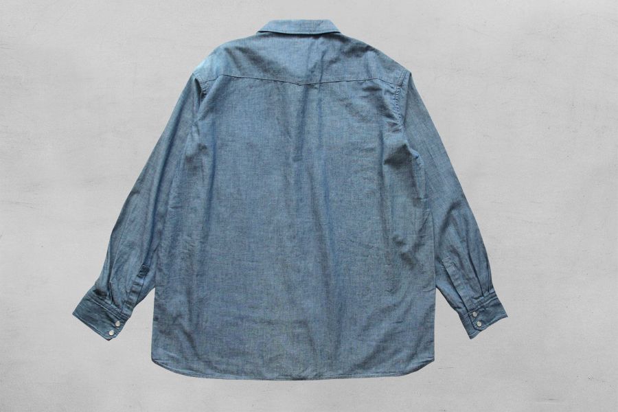 Ordinary Fits-CHAMBRAY WESTERN SHIRTS Ordinary Fits,西部襯衫