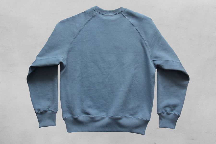 SURE'S "AWESOME" SWEATSHIRT(Riveiera Blue) XX DEVELOPMENT