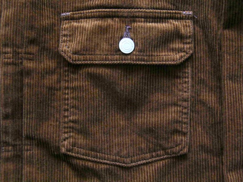 Ordinary Fits - CORDUROY JACKET TYPE 1ST Ordinary Fits,男 燈芯絨外套,一代外套,TYPE1,男秋冬外套,LEVI’S 1st Type 夾克,日系外套 秋冬,工裝外套 男,