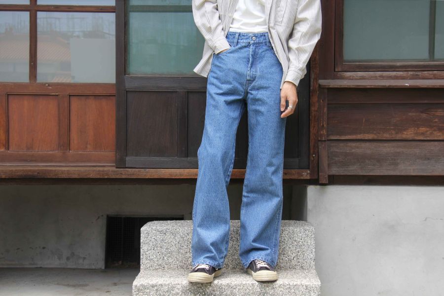 CRT JEANS & SPORTS - 2CH TWIN WASH STRAIGHT JEANS CRT,CRT JEANS,昭和復古,老派人生,台南男裝選物,