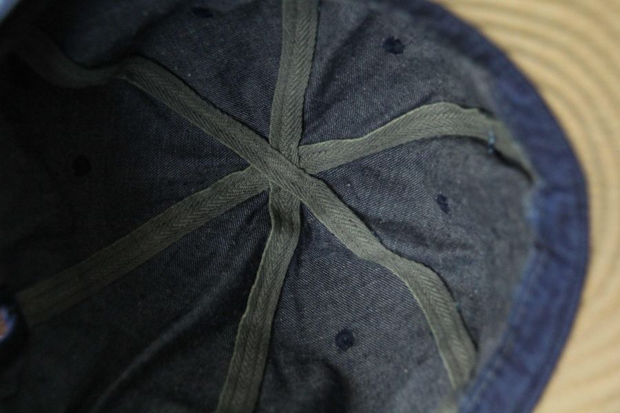 DECHO -  Standard KOME CAP /INDIGO DECHO,帽子,日本製,日本岡山,