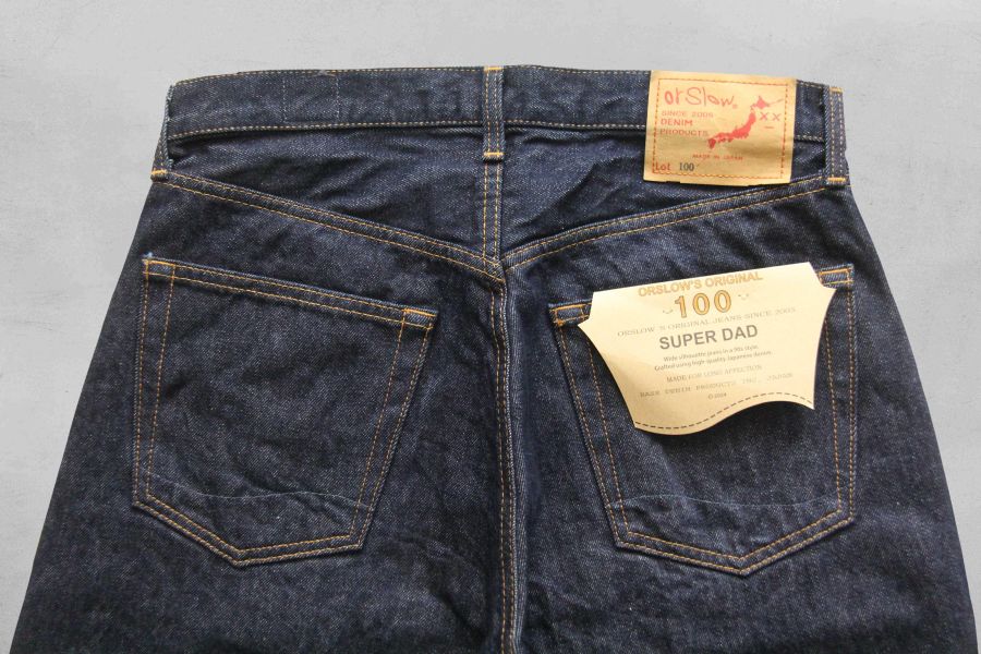 orSlow - Super Dad's Denim Pants orSlow,super dad's denim,男 寬版丹寧褲 推薦,