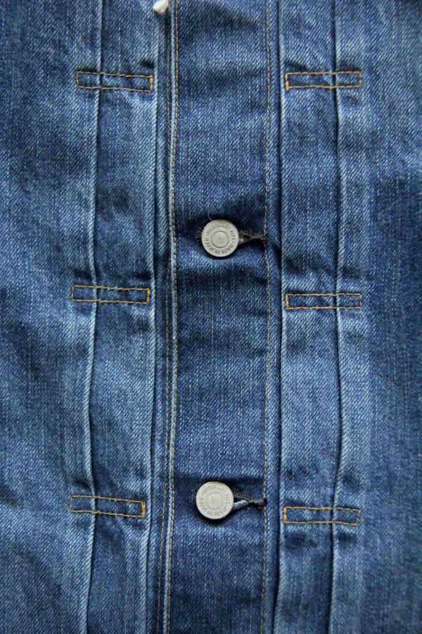 Ordinary Fits - DENIM JACKET 1ST TYPE Ordinary Fits工作外套,Ordinary Fits 丹寧外套,日本 刷色牛仔外套 推薦,水洗 丹寧外套推薦,日本丹寧品牌,復刻 type1 牛仔外套,