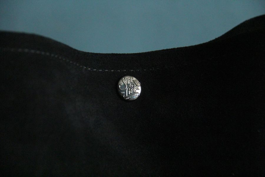 S.F.K. Type R Tote Bag in Suede Leather 