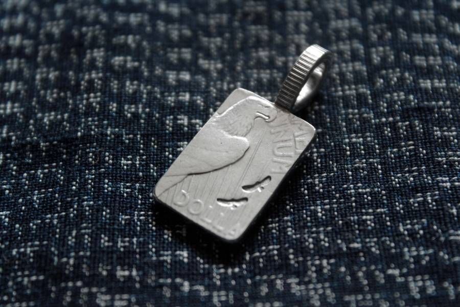 KinG Smith - 和平鷹銀牌(古董銀幣再製)-現貨 King smith,handmade,銀器,silver,雷鳥