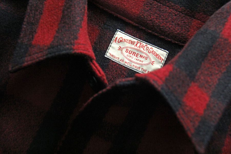 SURE'S Be Nature Mackinaw Wool Cruiser Jacket/Red XX DEVELOPMENT,Mackinaw,Cruiser Jacket,Mackinaw Wool Cruiser Jacket