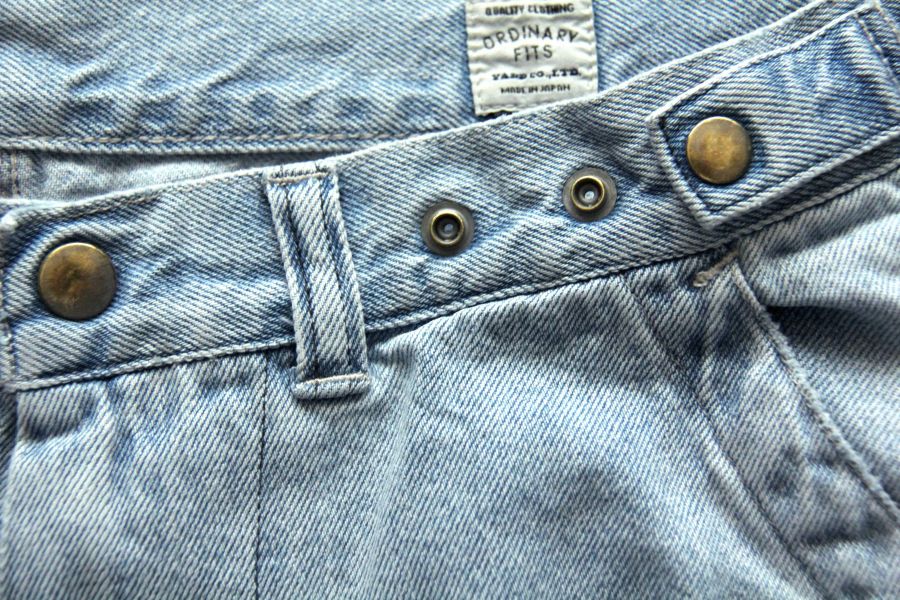 Ordinary Fits - BELL PANTS/BLEACH Ordinary Fits,男生水洗刷色牛仔褲,男 刷色 丹寧褲,男 工作褲 推薦,男生 寬鬆牛仔褲推薦,