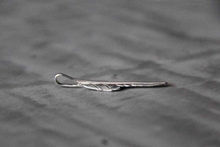 KinG Smith -風切小羽/右向/訂製 King smith,風切羽,indian,jewellery,leather craft,silver,銀羽,風切羽,印地安銀飾,台南男裝,選物店,老派,mr old