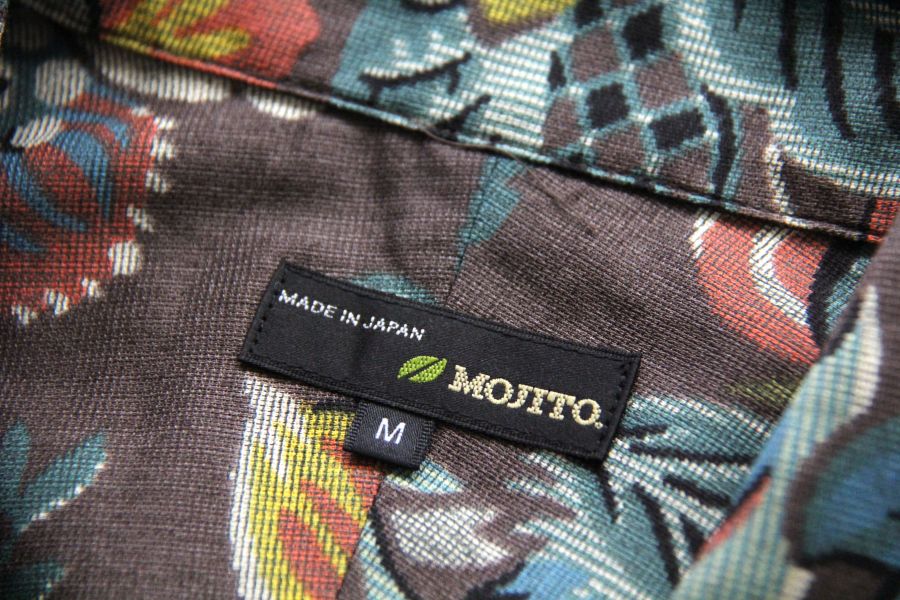 MOJITO/ABSHINTH SHIRT(BRI) MOJITO,日本 品牌,海明威,Mr old,老派人生,古巴襯衫,長袖 襯衫,印花 襯衫,透氣 衣服,