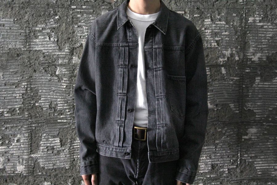 orSlow - WWII Type1 Black Denim Jacket orSlow,一代外套,一代 牛仔 夾克,type 1 jacket,