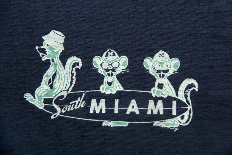 Barns Outfitters - Printed Tee/ MIAMI(藍) 