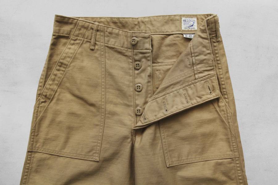 orSlow - US Army Fatigue Pant orSlow,軍褲,直筒,老派人生,Fatigue Pant,丹寧,牛仔,日本製,台南逛街