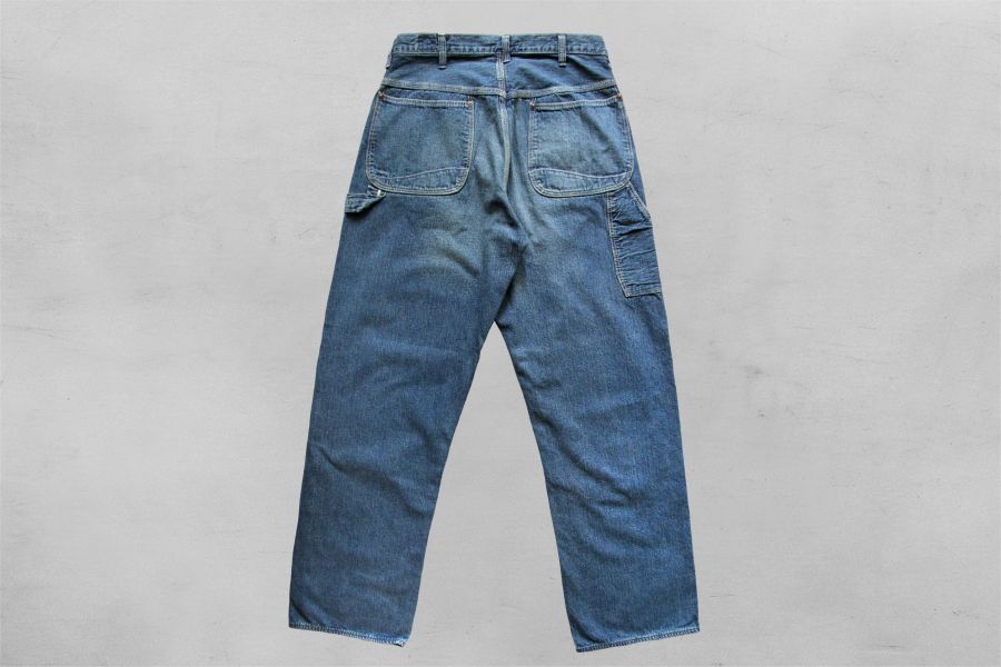 orSlow- PAINTER PANTS (USED) orSlow畫家褲,水洗牛仔褲,男生刷色褲推薦,