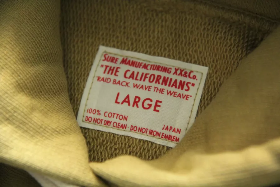 XX DEVELOPMENT - The CALIFORNIANS 60's HOODIE (Canyon) 男 好穿帽t 推薦帽t推薦男,日系帽t品牌,帽t品牌,帽t穿搭,運動帽t穿搭,男生帽t,
