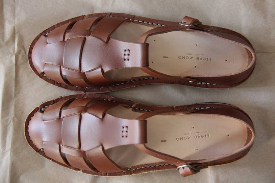 Steve Mono - Artisanal Sandals/Chocolate Steve Mono,西班牙手工皮革涼鞋,handmade