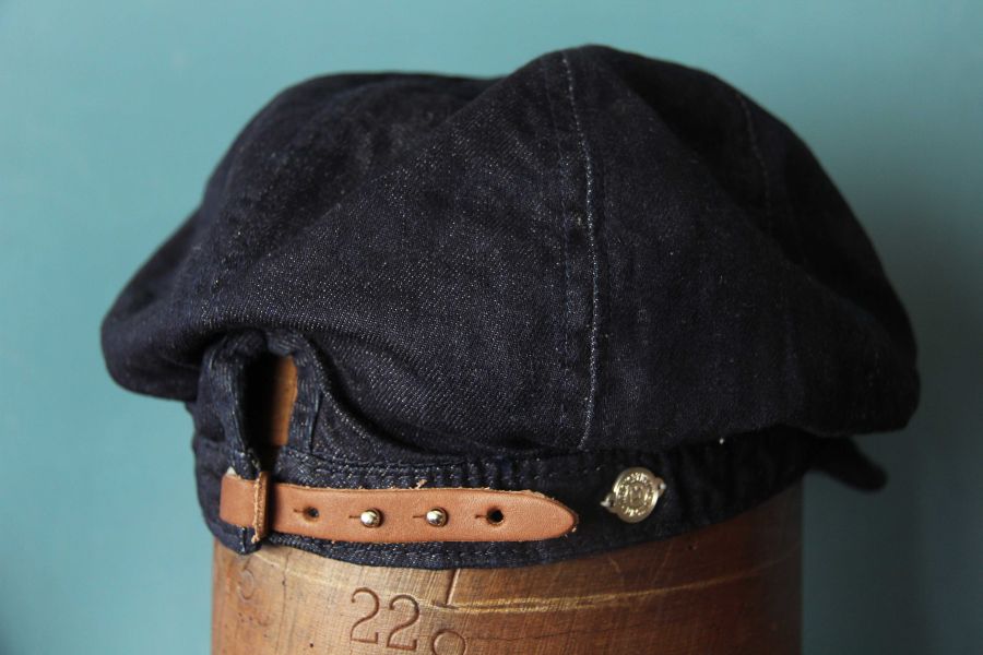 DECHO BIKERS CAP/INDIGO DECHO