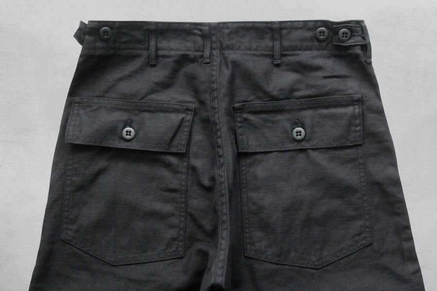 orSlow - US Army Regular Fatigue Pants(Black) orSlow 軍褲,OG107 軍褲,US Army Fatigue Pant,Baker Pant綠色軍褲,軍褲品牌,軍褲好看穿搭,男生軍褲怎麼搭配好看,