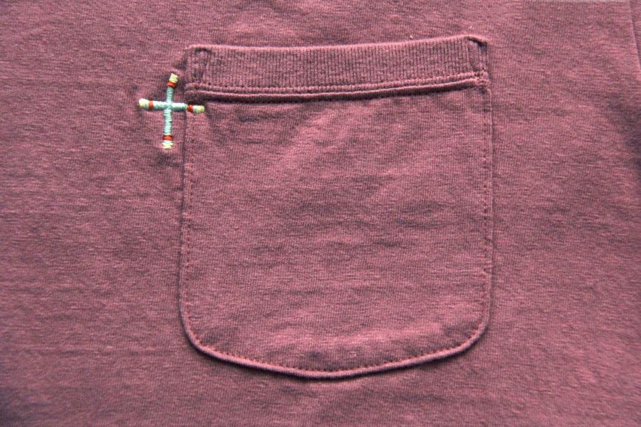 Two Moon - No.20272 Pocket Tee (Azuki) Two Moon