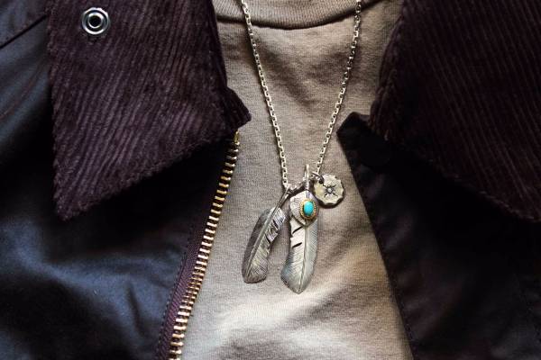 KinG Smith - L號小銀牌/浮雕展翅/訂製 King smith,handmade,手作,indian,jewellery,leather craft,silver,雷鳥,銀羽,風切羽,銀菊,先金,點金,綠松石,風野鷲,鷹爪,訂製,印地安銀飾,藥輪,台南,台南逛街,台南男裝,選物店,老派,mr old