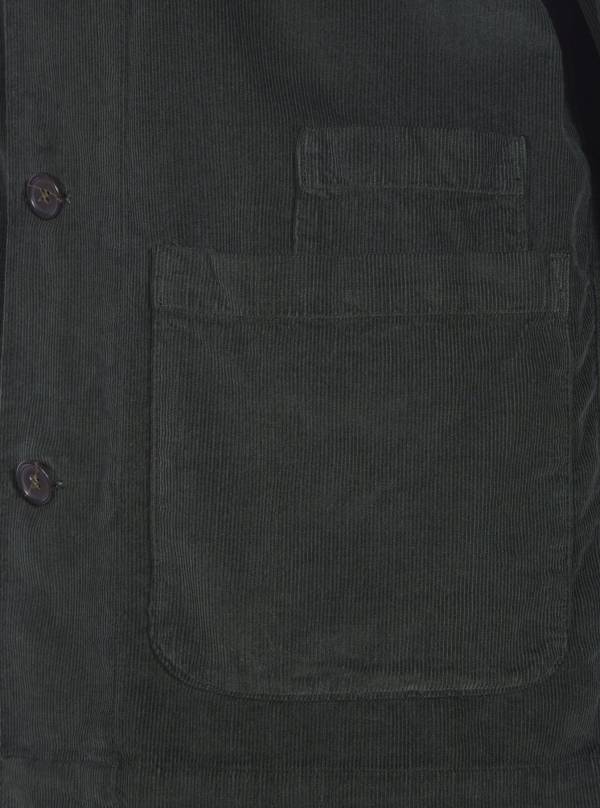 Universal Works - Bakers Overshirt (Green) 復古,英國品牌,英格蘭,燈芯絨,Universal Works,秋冬穿搭,工作襯衫