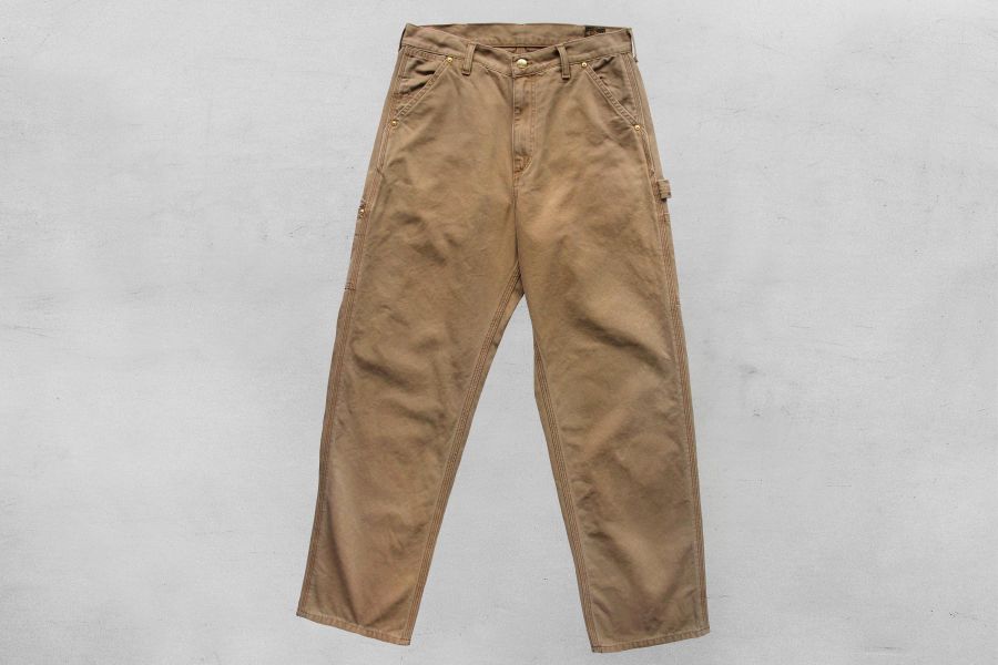 orSlow-Brown Duck Painter Pants 畫家褲穿搭,畫家工作褲,PAINTER PANTS,orSlow牛仔褲,男生工作褲推薦,WORKER PANTS,Dickes,美式工裝褲,