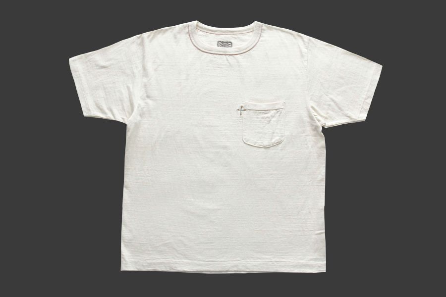 Two Moon - No.20272 Pocket Tee (Natural) Two Moon,