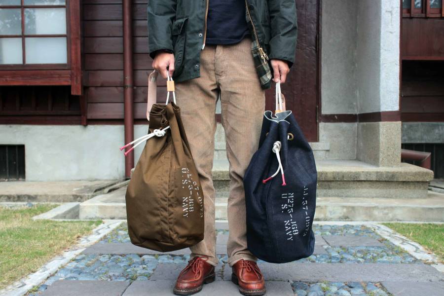 The W & Anchor Bros. - Bucket bag/Denim Faith,水桶包,台南逛街,mr old,DENIM,